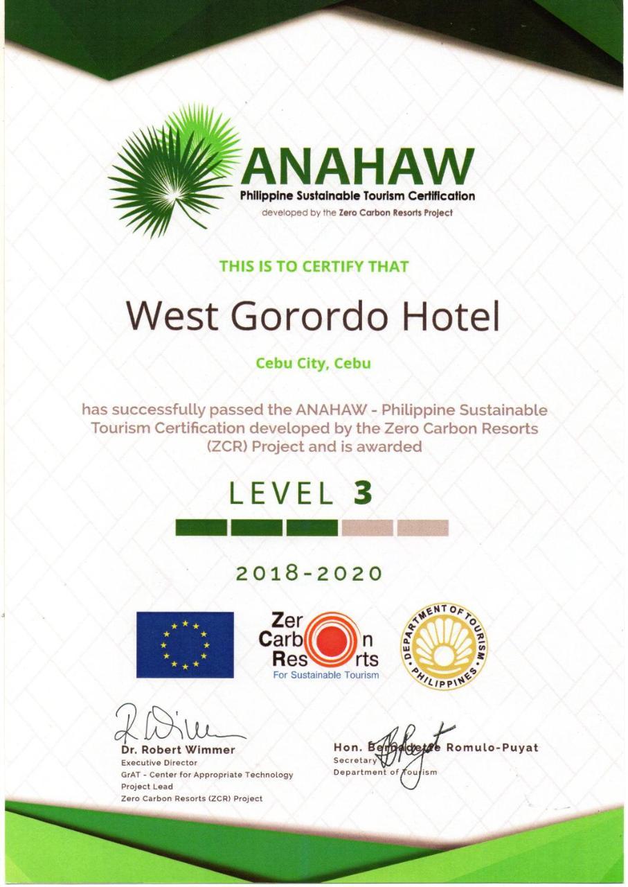 West Gorordo Hotel Cebú Exterior foto